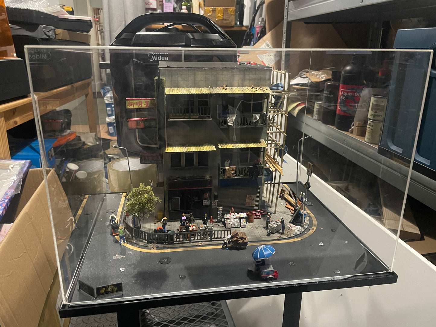 1/64 HONG KONG Street LIGHTING SENSOR DIORAMA