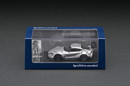 IGNITION MODEL 1/64 PANDEM Supra (A90) Silver With Mr. Miura - MODEL CAR UKMODEL CAR#INNO64##TARMAC##diecast_model#