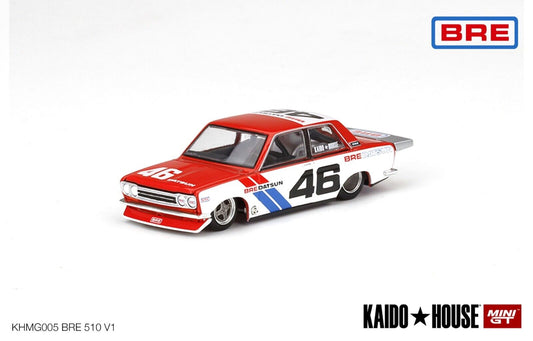 Kaido House X MINI GT - Datsun 510 Pro Street BRE510 V1 #005 - MODEL CAR UKMODEL CAR#INNO64##TARMAC##diecast_model#