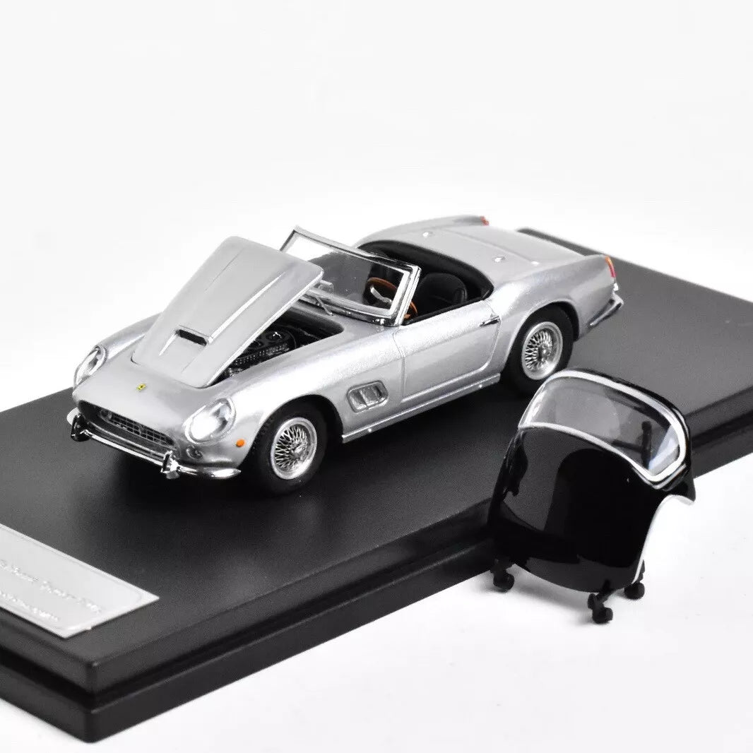 KING MODEL - 1/64 Ferrari 250GT 1960 Diecast Car Model - Silver - MODEL CARS UKMODEL CAR#INNO64##TARMAC##diecast_model#