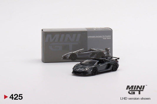 Mini GT 1:64 Lamborghini Aventador SVJ Roadster Griglo Telesto #425 - MODEL CAR UKMODEL CAR#INNO64##TARMAC##diecast_model#