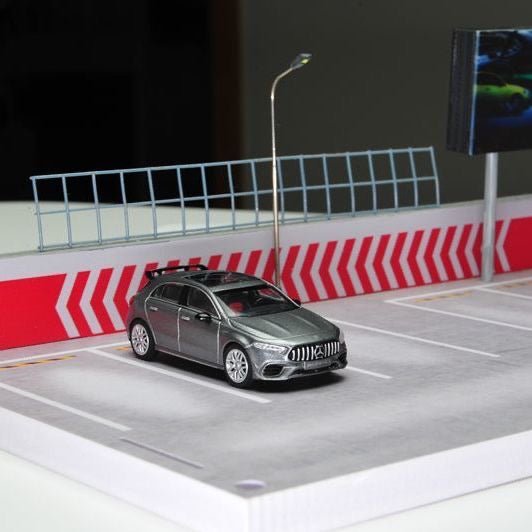 NZG - 1/64 Mercedes Benz A Class GEN.4 W177 AMG A45S SILVER - MODEL CARS UKMODEL CAR#INNO64##TARMAC##diecast_model#