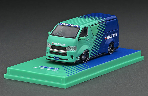 1/64 Tarmac Works Toyota Hiace Widebody Falken T64-038-FAL