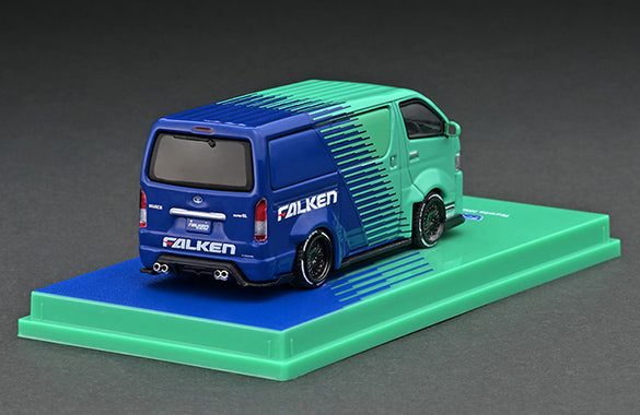 1/64 Tarmac Works Toyota Hiace Widebody Falken T64-038-FAL
