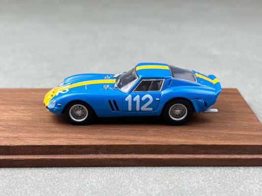 [ PREORDER ] Finclassically - 1/64 Ferrari 250 GTO diecast model car - Blue yellow 112# - MODEL CAR UKMODEL CAR#INNO64##TARMAC##diecast_model#