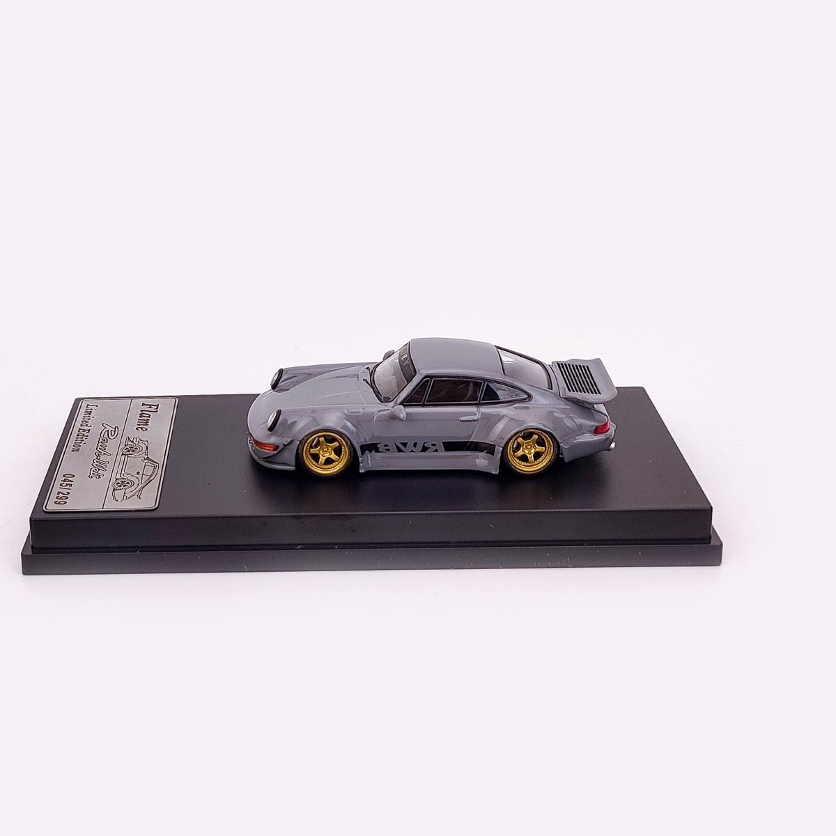 Flame 1/64 - Porsche RWB 964 ducktail - GREY - MODEL CAR UKMODEL CAR#INNO64##TARMAC##diecast_model#