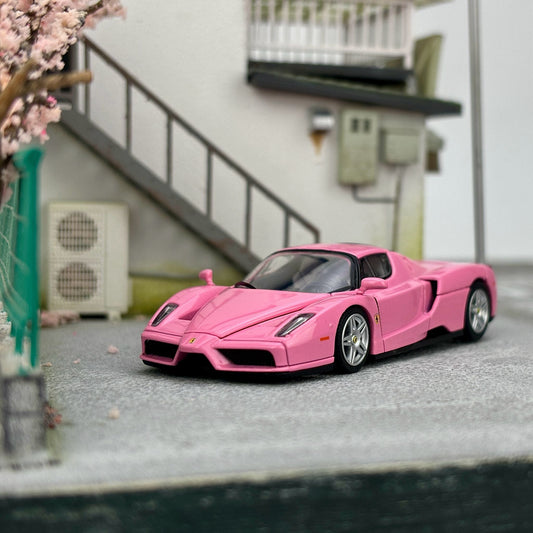 [PREORDER] King Model 1:64 Enzo Pink diecast model - Limited to 299pcs - MODEL CAR UKMODEL CAR#INNO64##TARMAC##diecast_model#