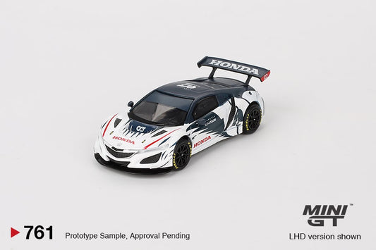 [PREORDER] Mini GT - 1/64 Honda NSX GT3 EVO AlphaTauri Yuki Tsunoda 2023 Red Bull Formula Nurburgring (MGT00761-L) #761 - MODEL CAR UKMODEL CAR#INNO64##TARMAC##diecast_model#