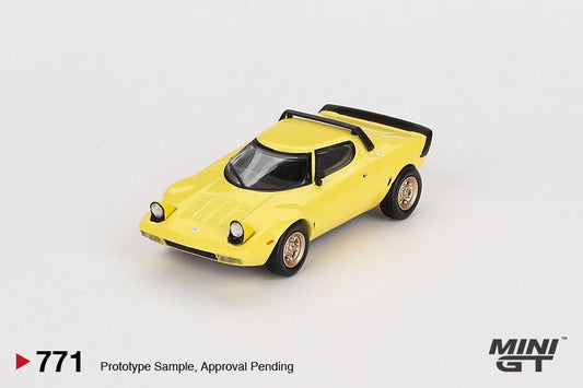 [PREORDER] Mini GT - 1/64 Lancia Stratos HF Stradale Giallo Fly LHD Diecast Scale Model Car - MGT00771-L - MODEL CARS UKMODEL CAR#INNO64##TARMAC##diecast_model#