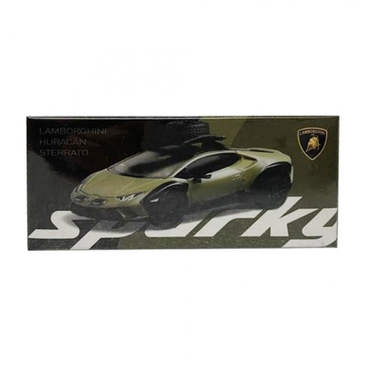 [PREORDER] Sparky - 1/64 LAMBORGHINI HURACAN STERRATO WITH ROOF RACK AND WHEEL GREEN DIECAST SCALE MODEL CAR (HONG KONG Exclusive) - MODEL CAR UKMODEL CAR#INNO64##TARMAC##diecast_model#