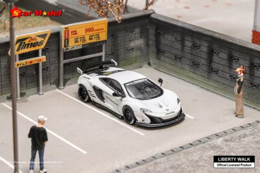 [ PREORDER ] Star Model 1/64 - Japanese LBWK authorized product, LB-Works MCL 650S wide-body modified version diecast model - Gloss White - MODEL CARS UKMODEL CAR#INNO64##TARMAC##diecast_model#