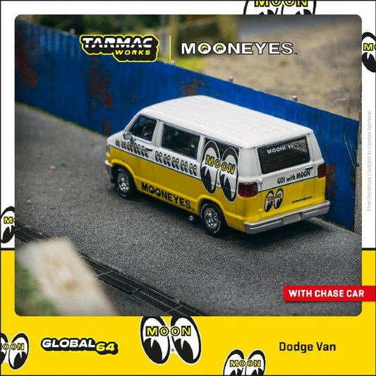 [PREORDER] Tarmac Works - Dodge Van Mooneyes Diecast Scale Model Car - T64G-TL032-ME - MODEL CARS UKMODEL CAR#INNO64##TARMAC##diecast_model#