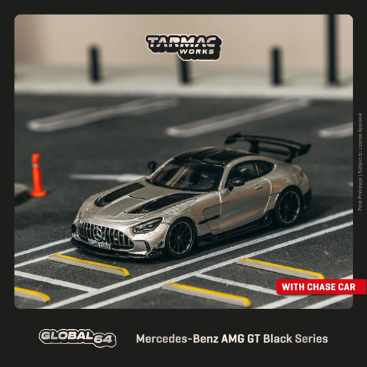 [PREORDER] Tarmac Works - GLOBAL64 - Mercedes-Benz AMG GT Black Series Silver Metallic DIECAST SCALE MODEL CAR - T64G-042-SL - MODEL CAR UKMODEL CAR#INNO64##TARMAC##diecast_model#