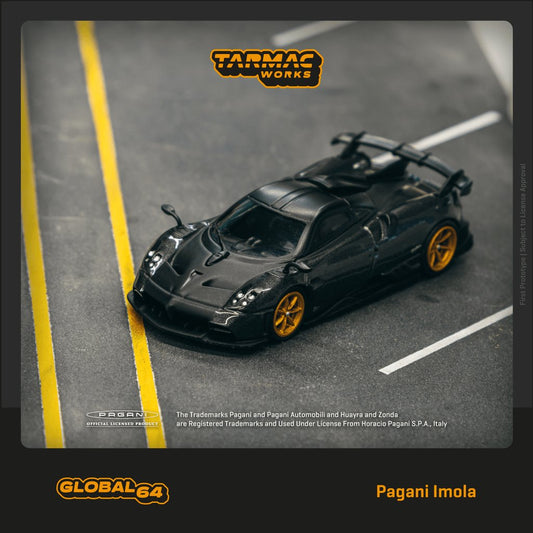 [PREORDER] Tarmac Works - Pagani Imola Grigio Knockhill Diecast Scale Model Car - T64G-TL046-GY - MODEL CARS UKMODEL CAR#INNO64##TARMAC##diecast_model#