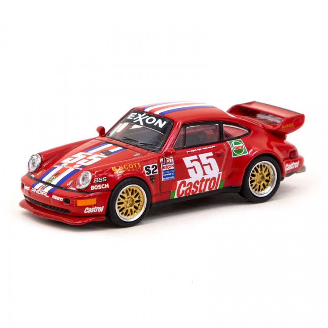 [PREORDER] Tarmac Works - Porsche 911 RSR 3.8 Red Diecast Scale Model Car - T64S-003-95WG - MODEL CARS UKMODEL CAR#INNO64##TARMAC##diecast_model#