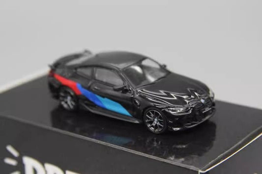 TimeMicro TM 1/64 - Dream Series BMW M4 painting Diecast Model Car - BLACK - MODEL CAR UKMODEL CAR#INNO64##TARMAC##diecast_model#