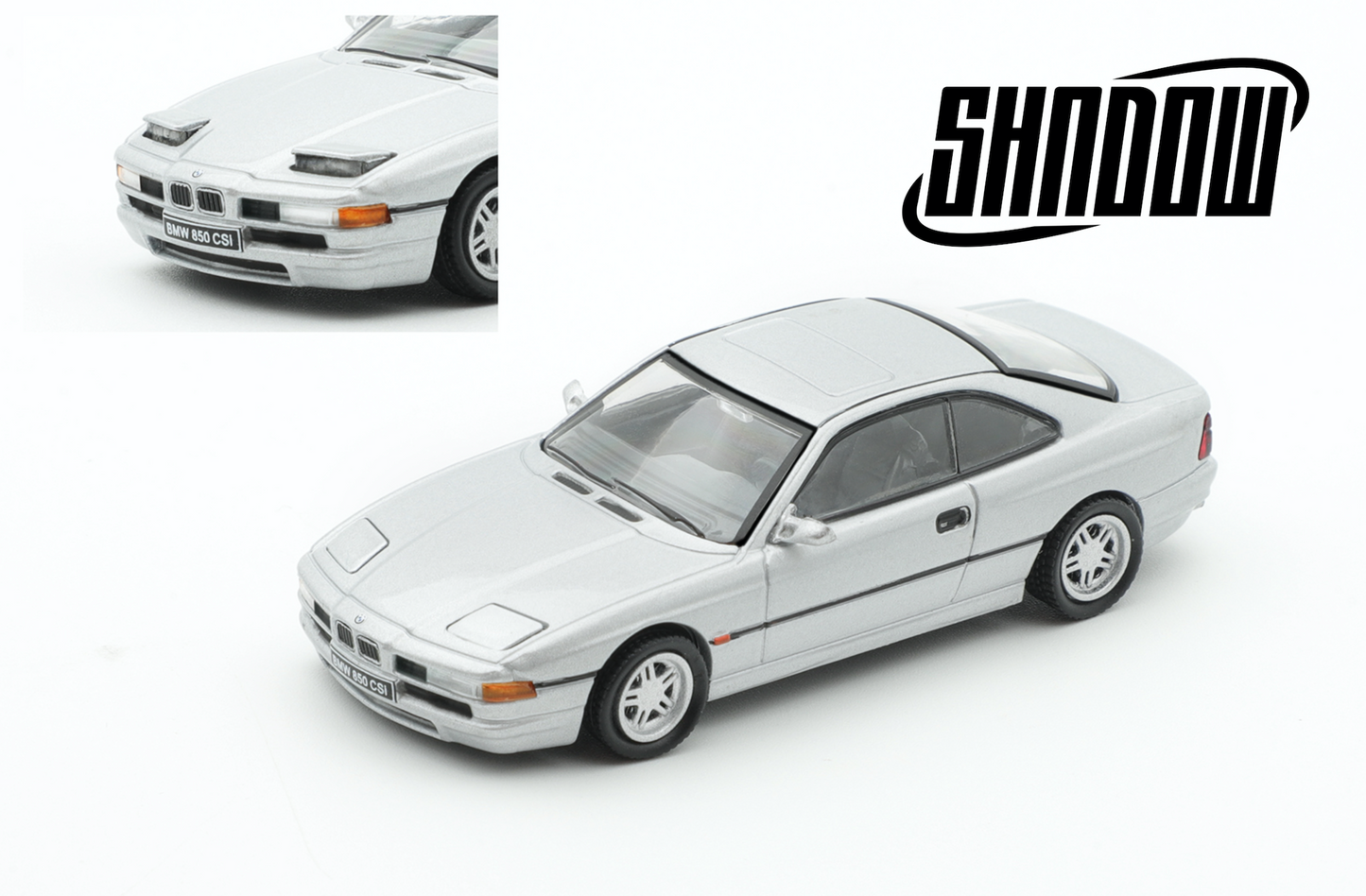 [ PREORDER ] Shadow - 1/64 BMW 850 CSi diecast model car - Green LL-028-143