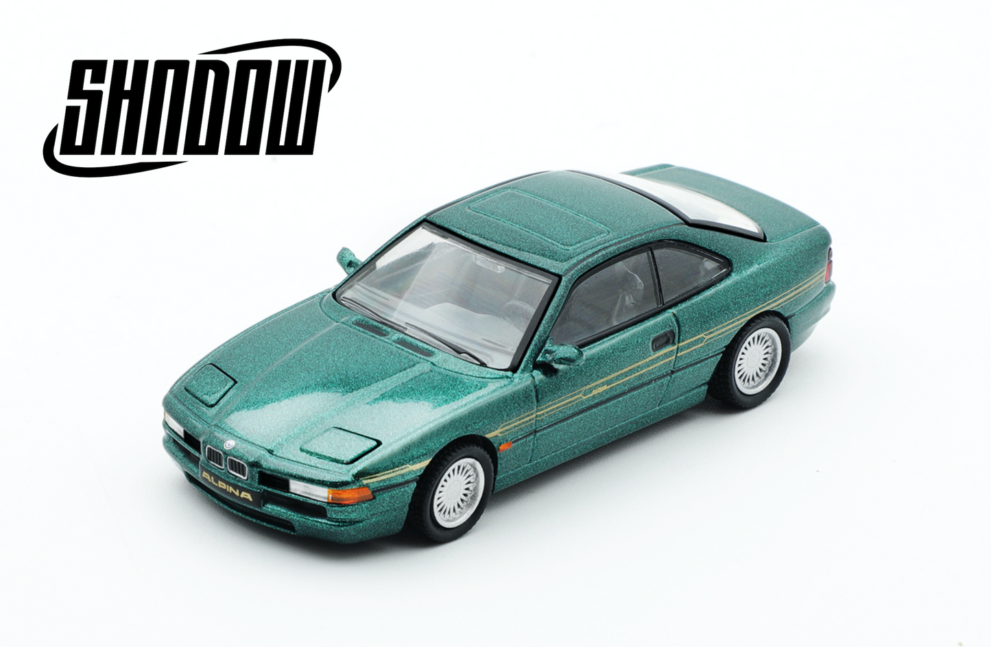 [ PREORDER ] Shadow - 1/64 BMW 850 CSi diecast model car - Green LL-028-143