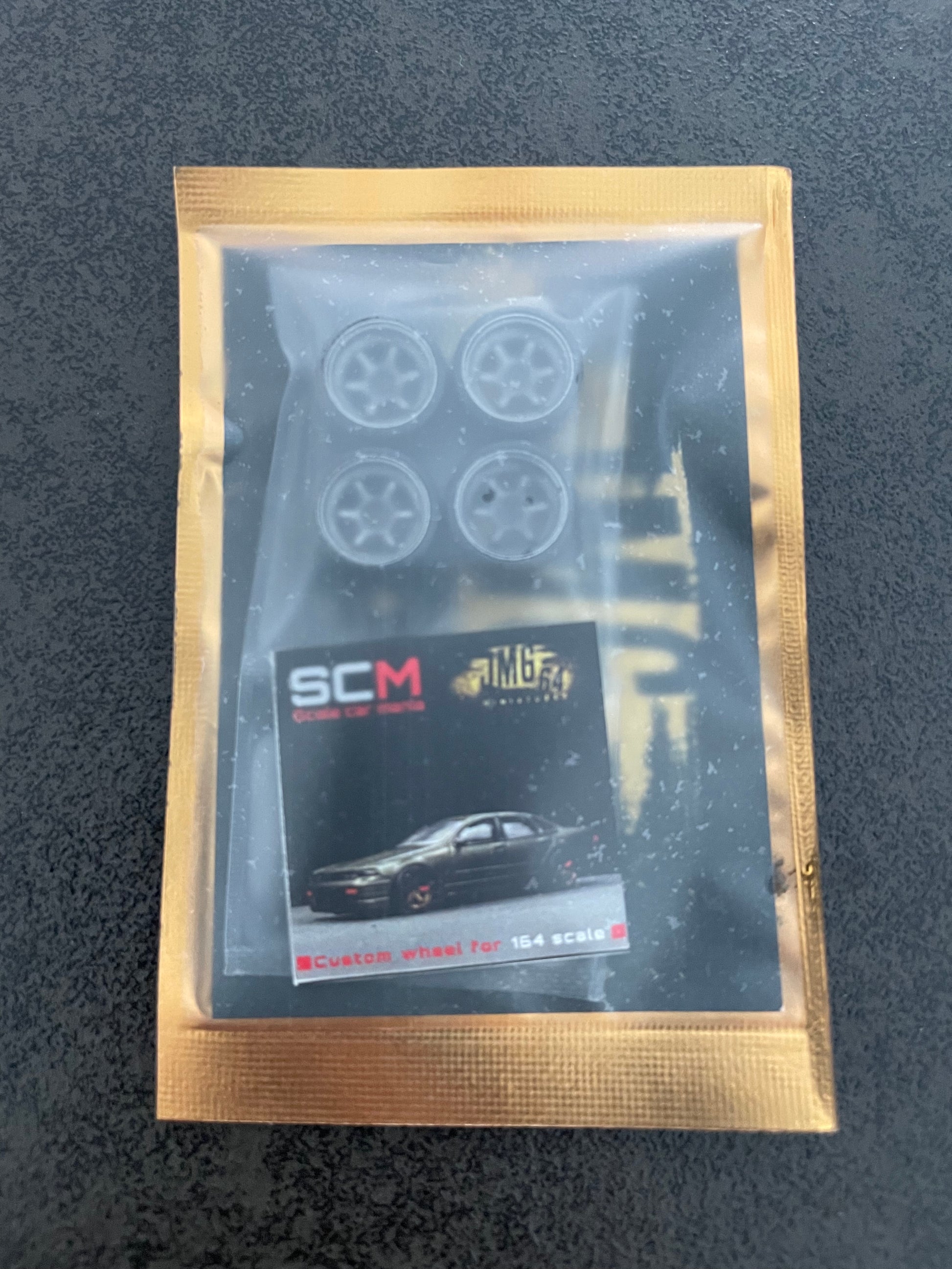 JMG X SCM 1/64 Custom Wheel ( No axis ) ( F ) - MODEL CAR UKDecoration#INNO64##TARMAC##diecast_model#