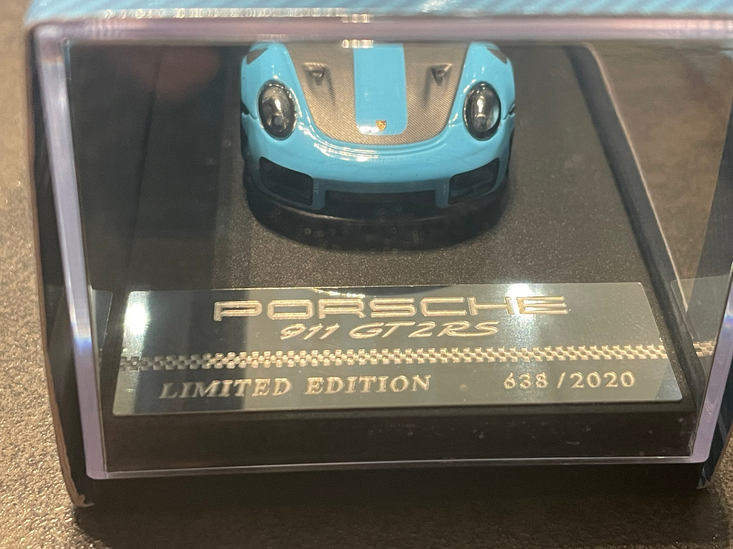 1/64 PORSCHE 911 GT2 RS LIMITED EDITION - BLUE - MODEL CARS UK