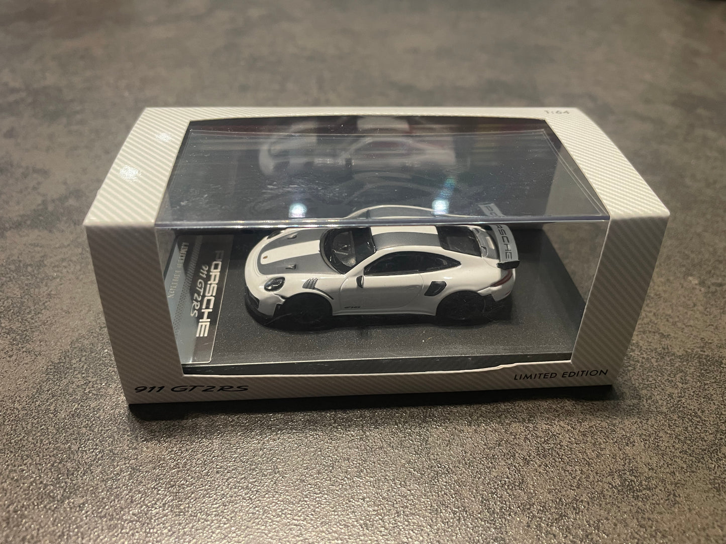 1/64 PORSCHE 911 GT2 RS LIMITED EDITION - WHITE - MODEL CARS UK