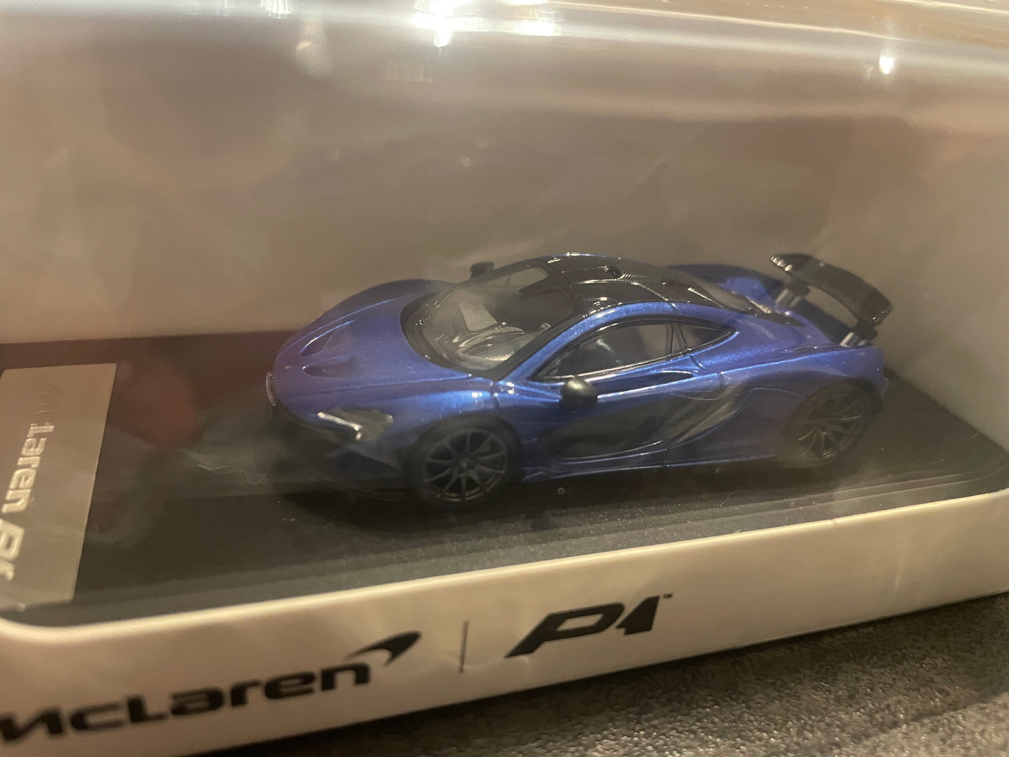 LCD - 1/64 McLaren P1 diecast model (McLaren officially authorized product) - metallic blue