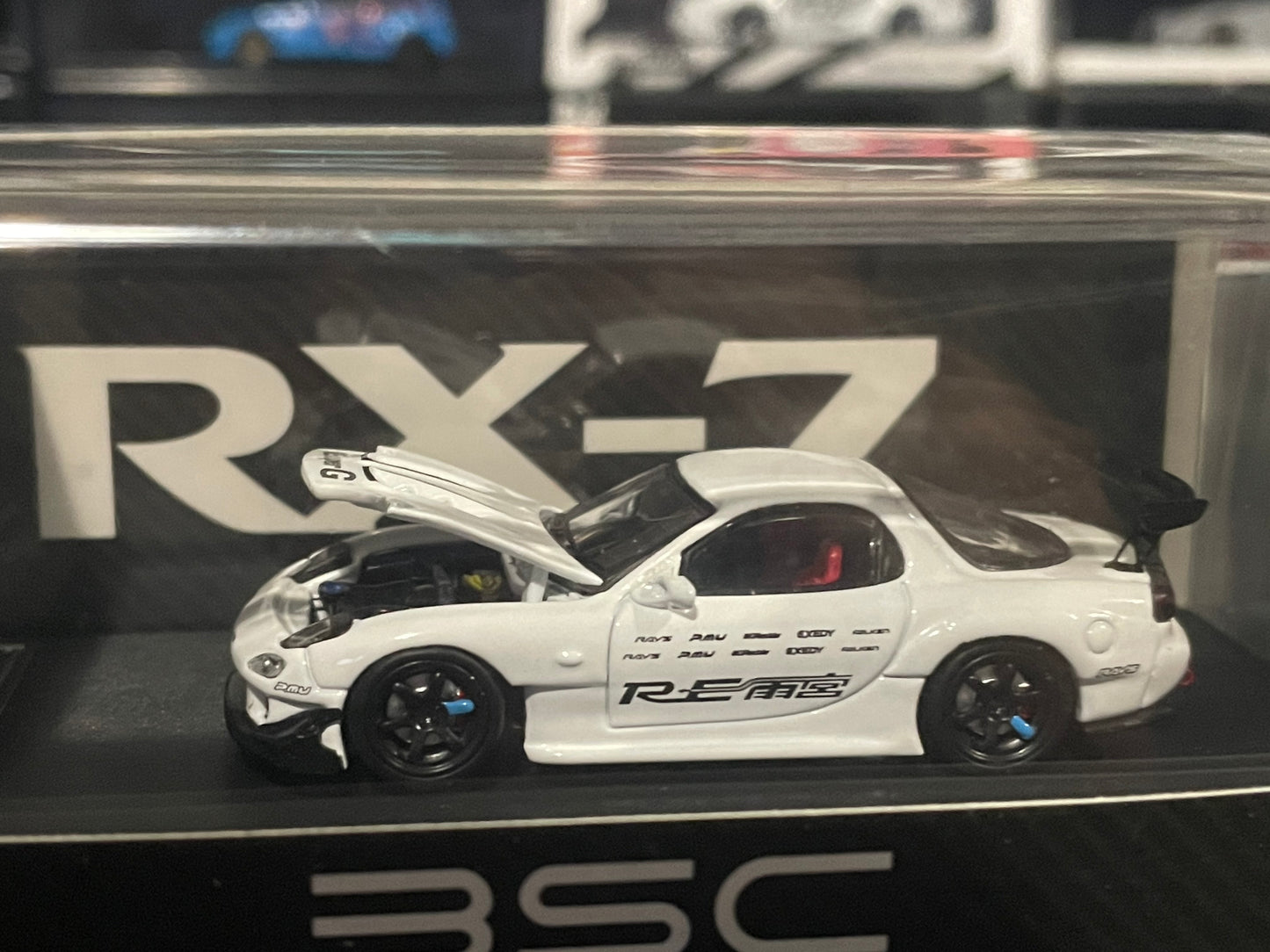 BSC - 1/64 Mazda RX7 FD3S diecast model - white