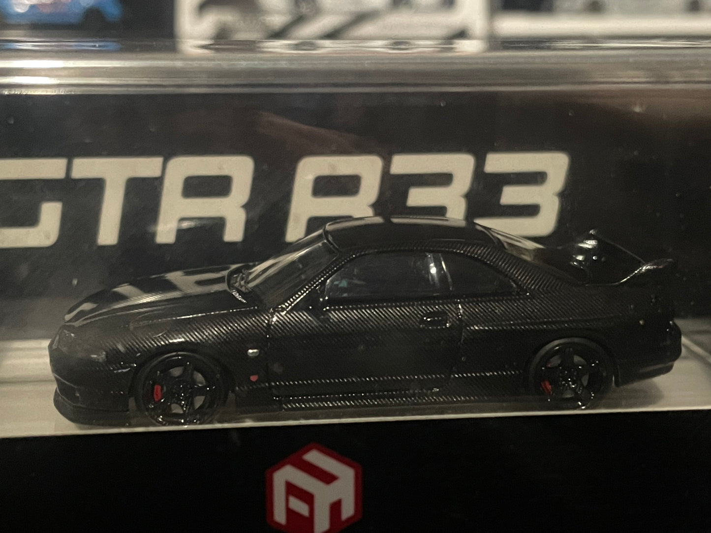 Focal Horizon FH - 1:64 Skyline R33 T-R GT-R 4th generation BCNR33 diecast model - Carbon Black