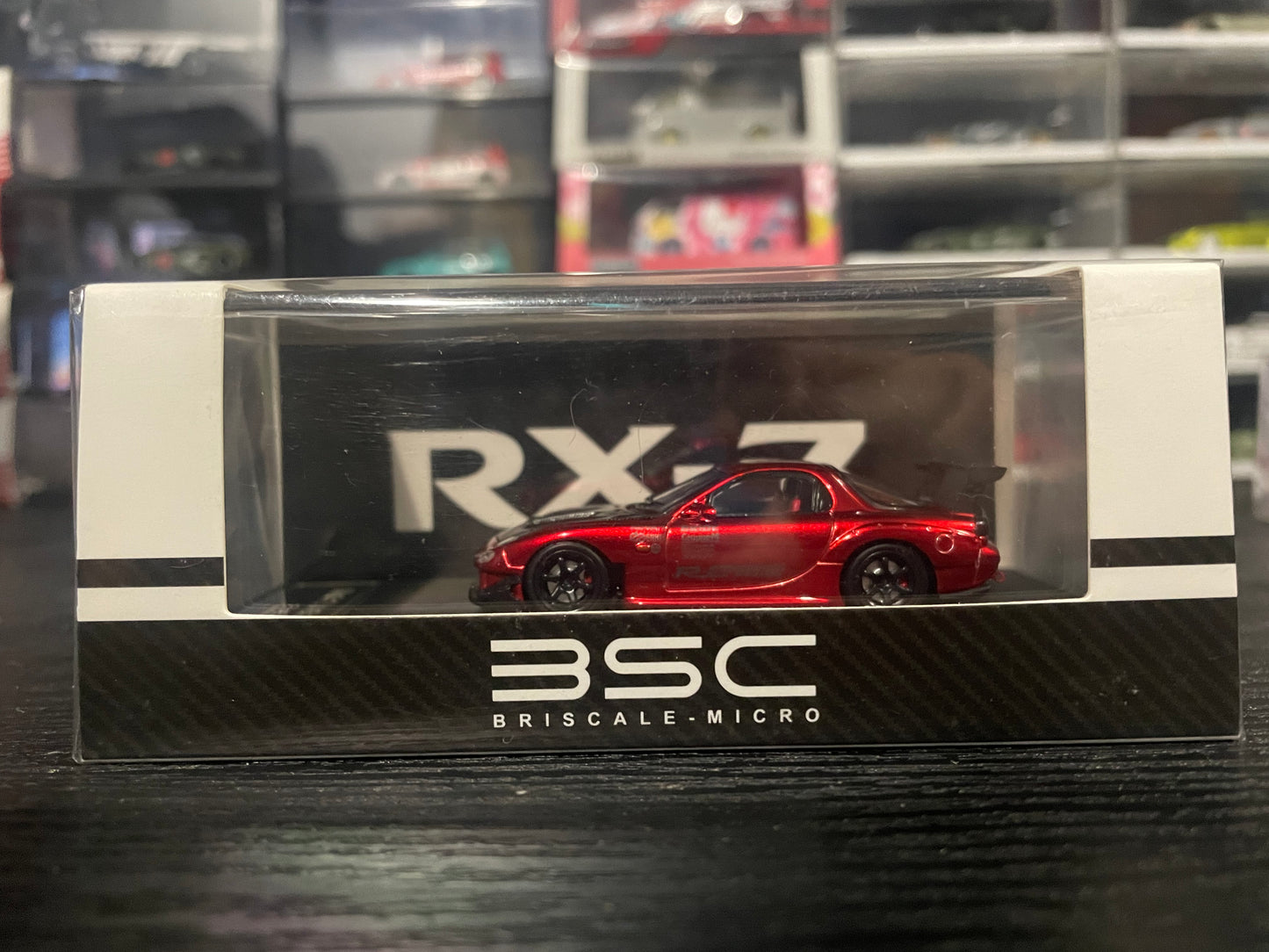 BSC - 1/64 Mazda RX7 FD3S diecast model - metallic red