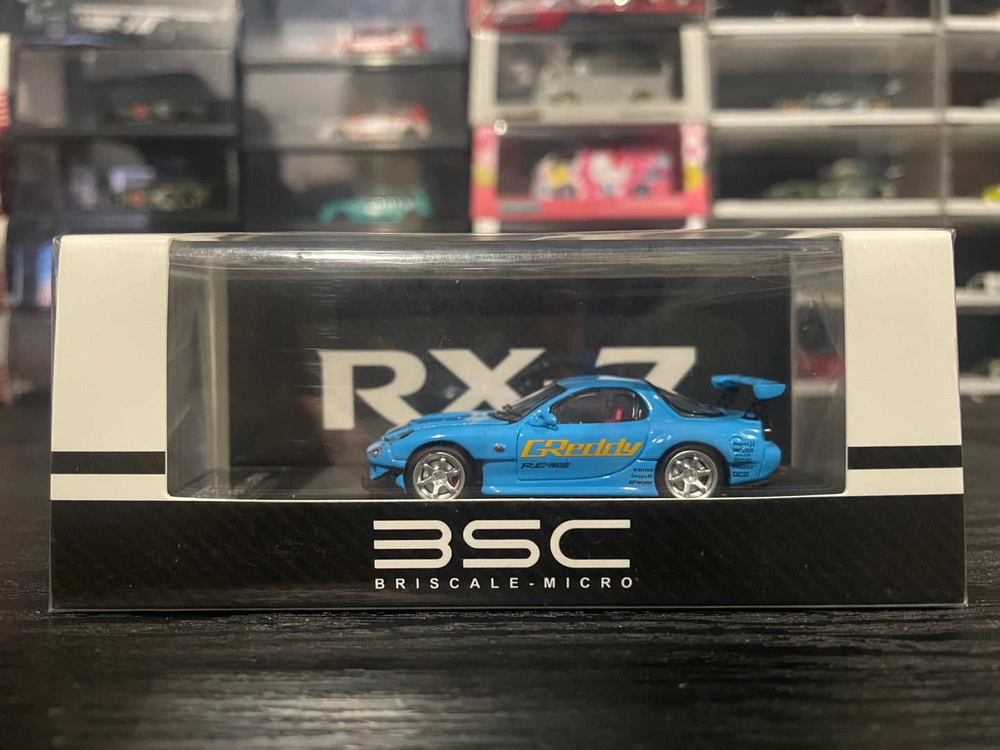 BSC - 1/64 Mazda RX7 FD3S diecast model - blue