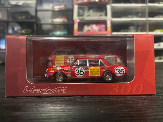 [PRESORDER] Liberty 64 - 1/64 Mercedes-Benz 300SL 6.8 AMG Red Pig#35 modelo fundido a presión