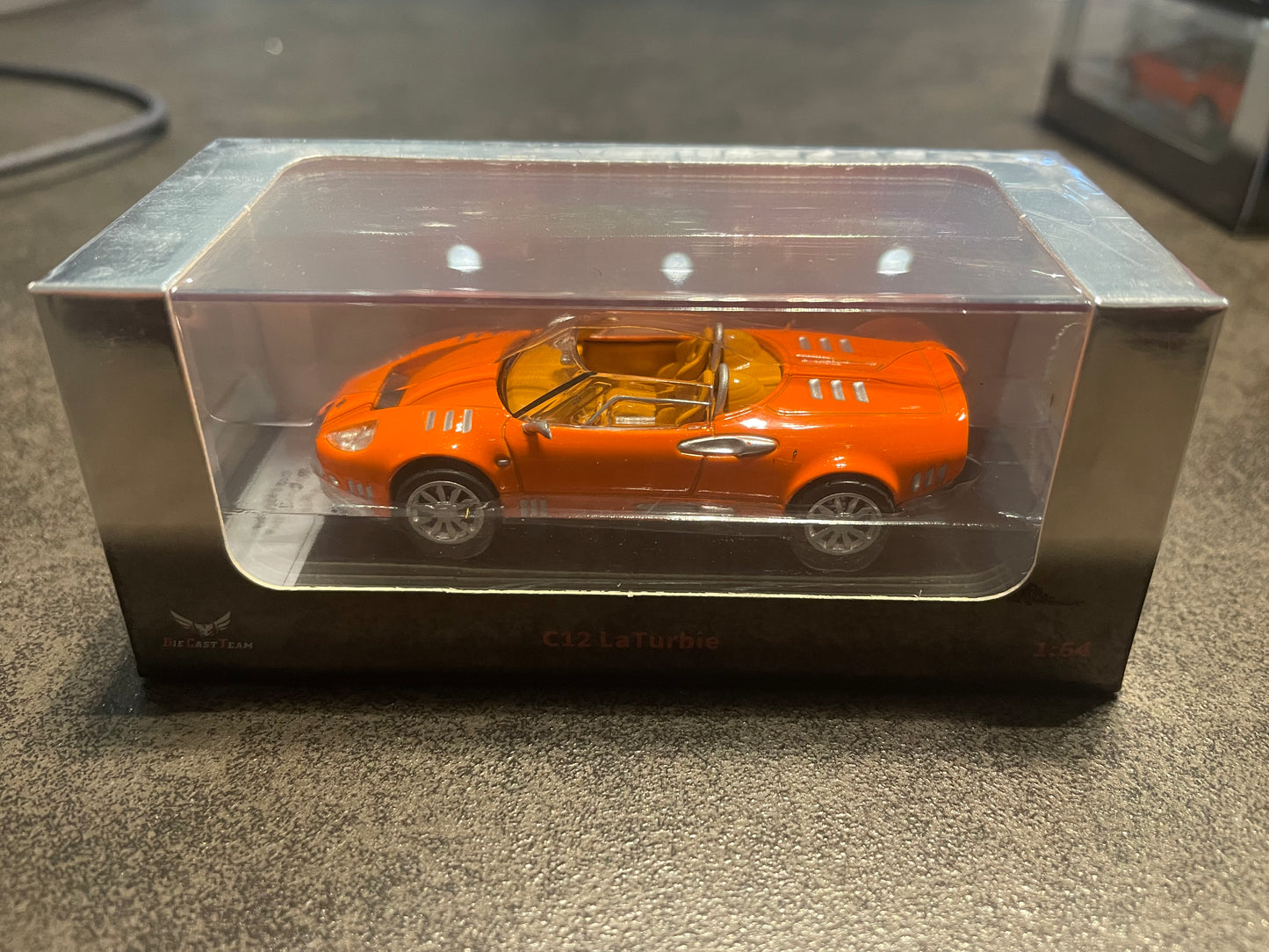 [PREORDEN] DCT - Modelo diecast 1/64 Spyker C12 LaTurbie - NARANJA 