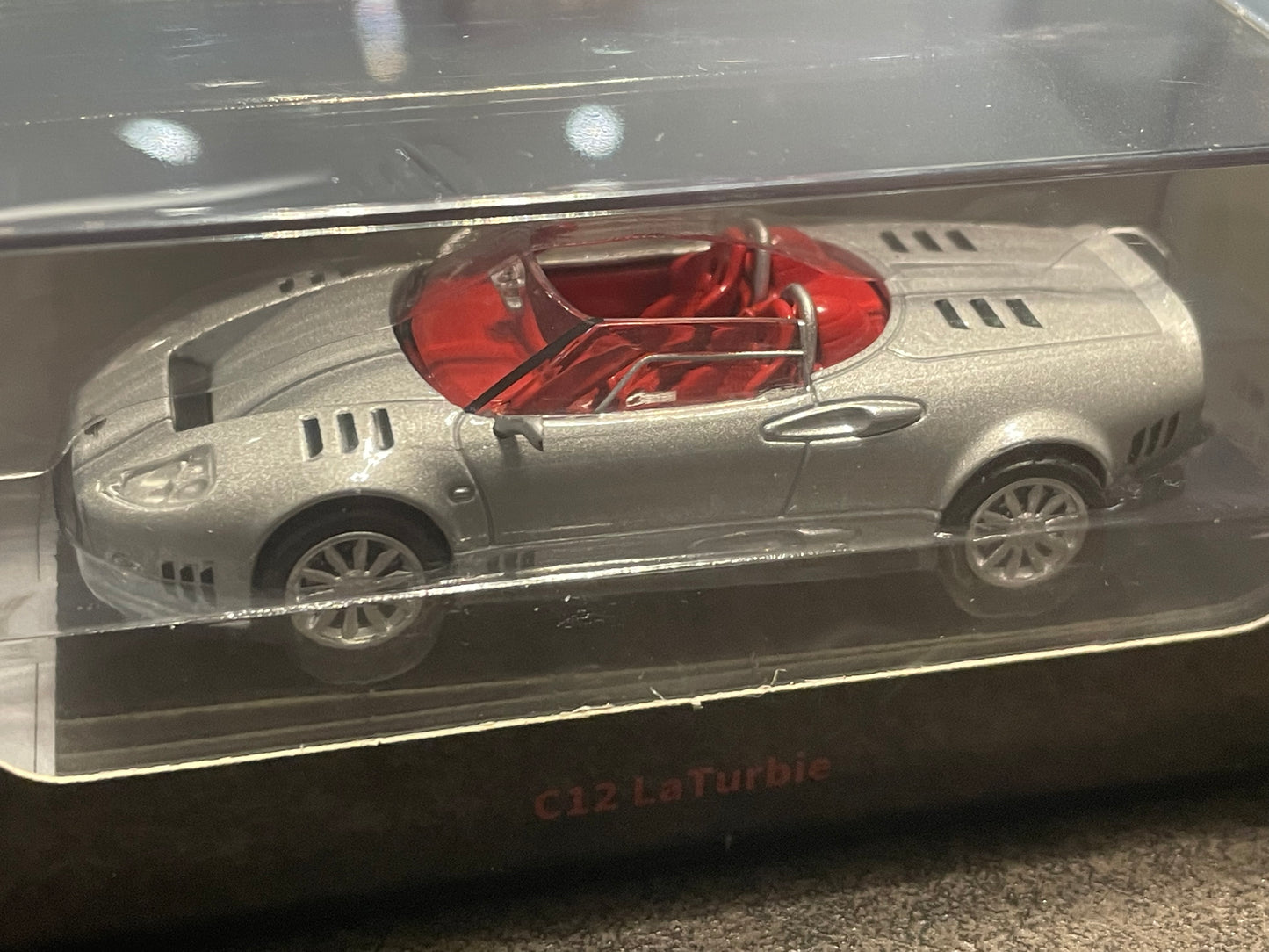 DCT - 1/64 Spyker C12 LaTurbie diecast model - SILVER