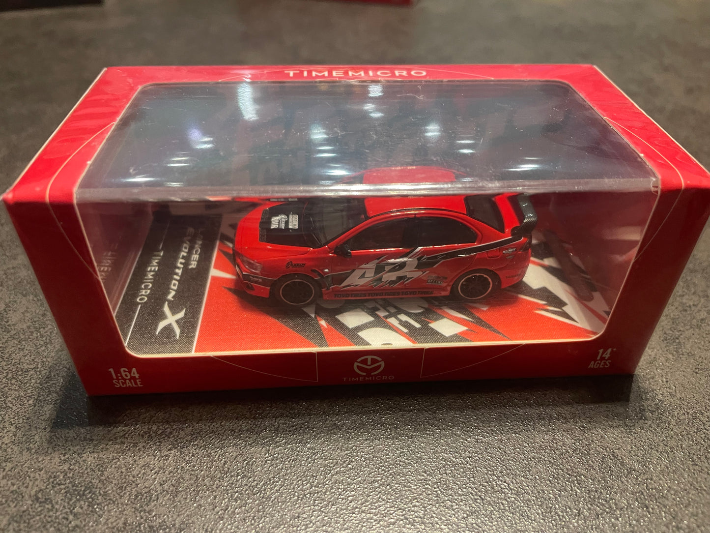 TimeMicro 1/64 - F&F Lancer EVO X diecast model - RED