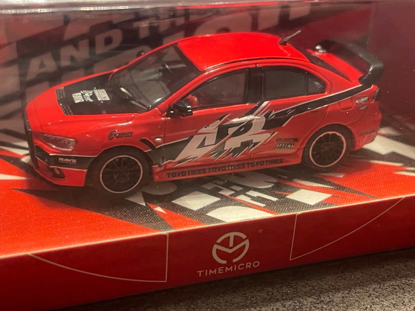 TimeMicro 1/64 - F&F Lancer EVO X diecast model - RED