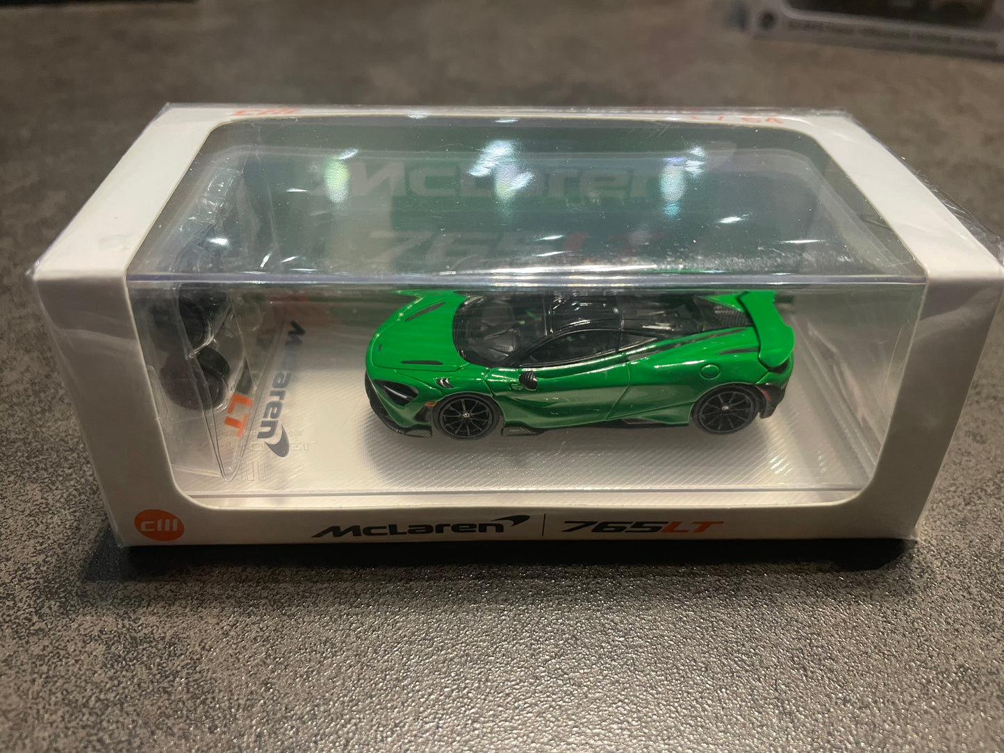 [PRÉCOMMANDE] CM MODEL 1/64 - Mclaren 765LT Vert chrome/CM64-765LT-10