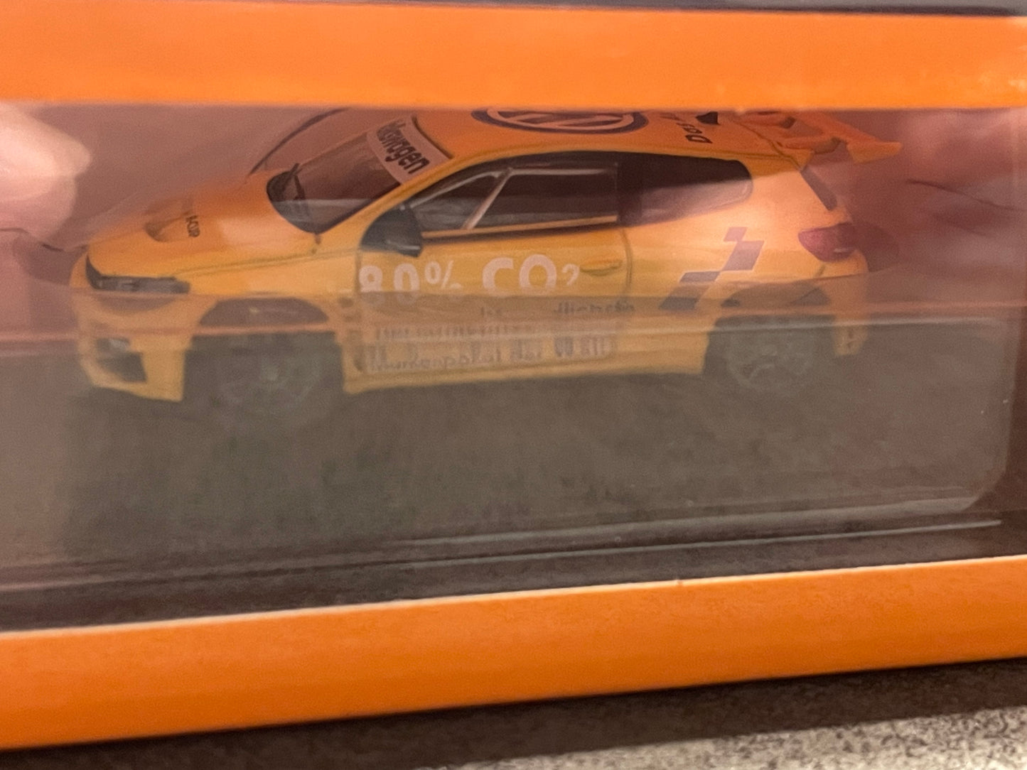 GCD - 1/64 Volkswagen Scirocco Racing Version diecast model - Yellow