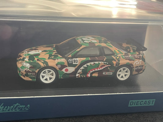 [ PRÉCOMMANDE ] Modèle moulé sous pression Stance Hunters SH 1/64 Skyline GTR R34 - version APE