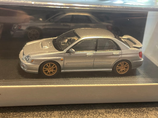 [PRÉCOMMANDE] Furuya 1/64 - SUBRARU Impreza WRX STi modèle moulé sous pression 7ème génération - Version GD Sedan - ROUGE 