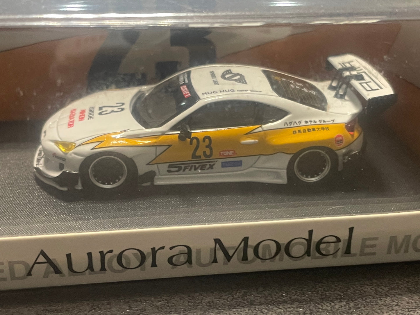 Aurora Model AM - 1/64 Lightning livery series diecast model - Toyota 86