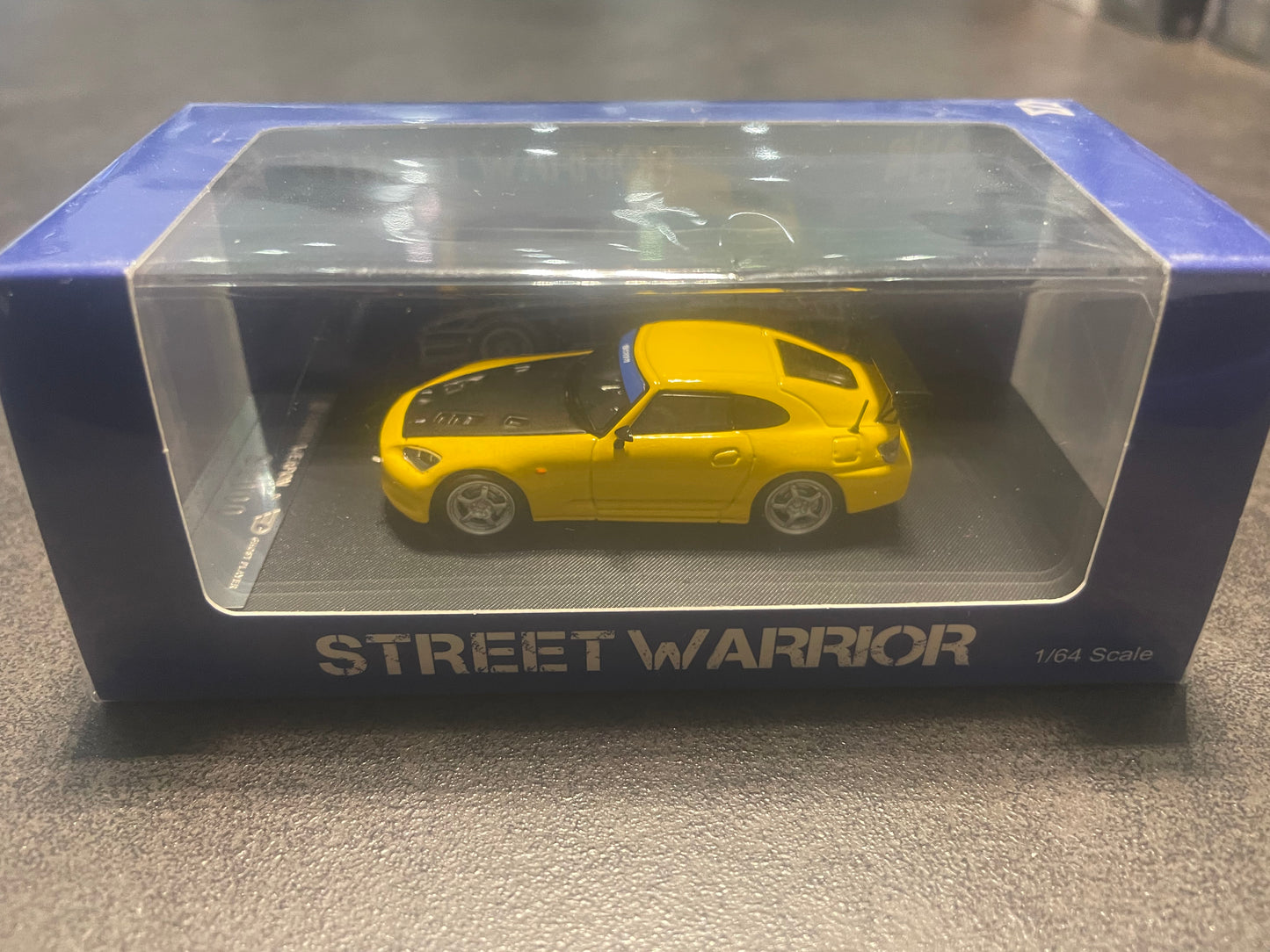 STREET WEAPON SW - 1/64 S2000 SPOON Yellow diecast model car