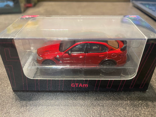 [PRÉCOMMANDE] DCT - Modèle moulé sous pression Alfa Romeo Juliet GTAm 1/64 - Rouge Vin 