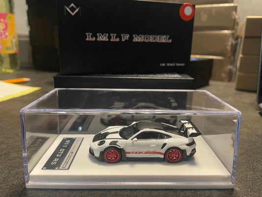 LMLF - 1:64 Porsche 911 992 GT3 RS diecast model car - White&Red