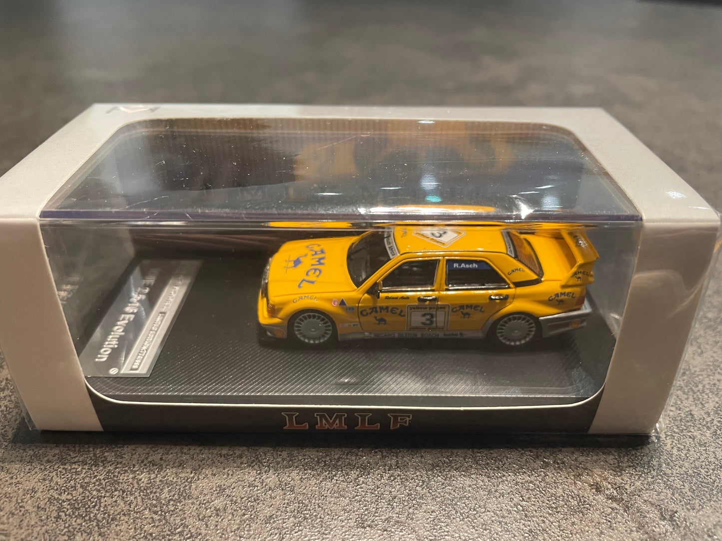 LMLF - 1/64 Mercedes-Benz 190E diecast model - Camel Cup