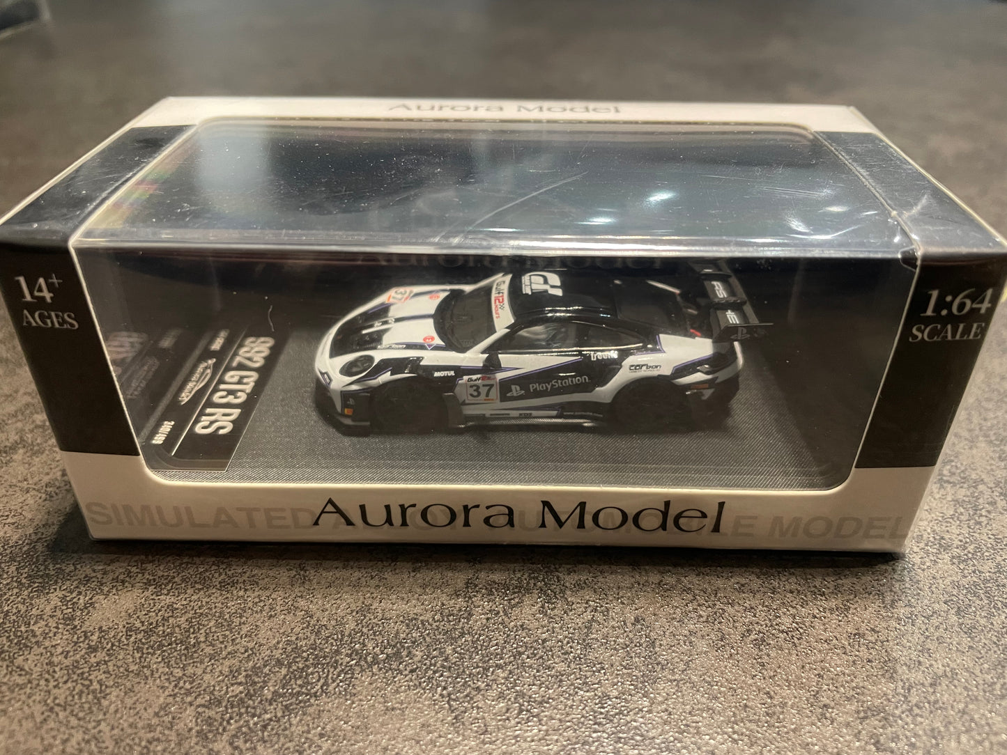 Aurora Model AM - 1:64 Porsche 992 GT3 RS diecast model - GT Livery