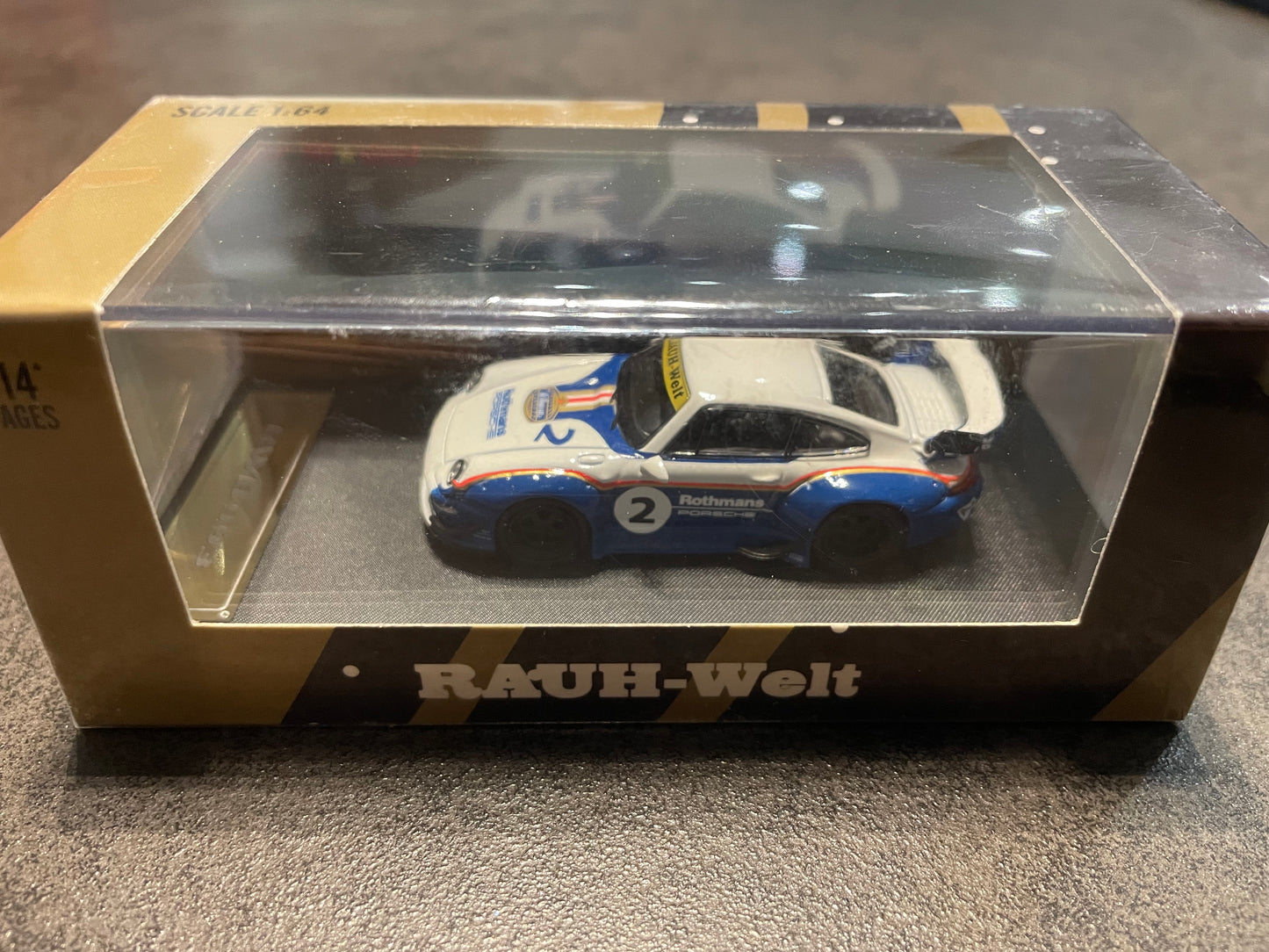 Star Model - 1:64 PORSCHE Rauh-Welt RWB993 GT wing diecast model - Rothmans LBWK #2 Ordinary