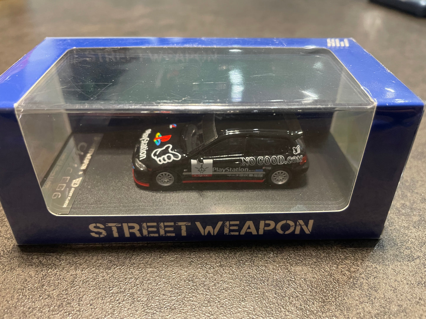 STREET WEAPON SW - 1/64 HONDA Spoon EG6 Rothmans diecast model car