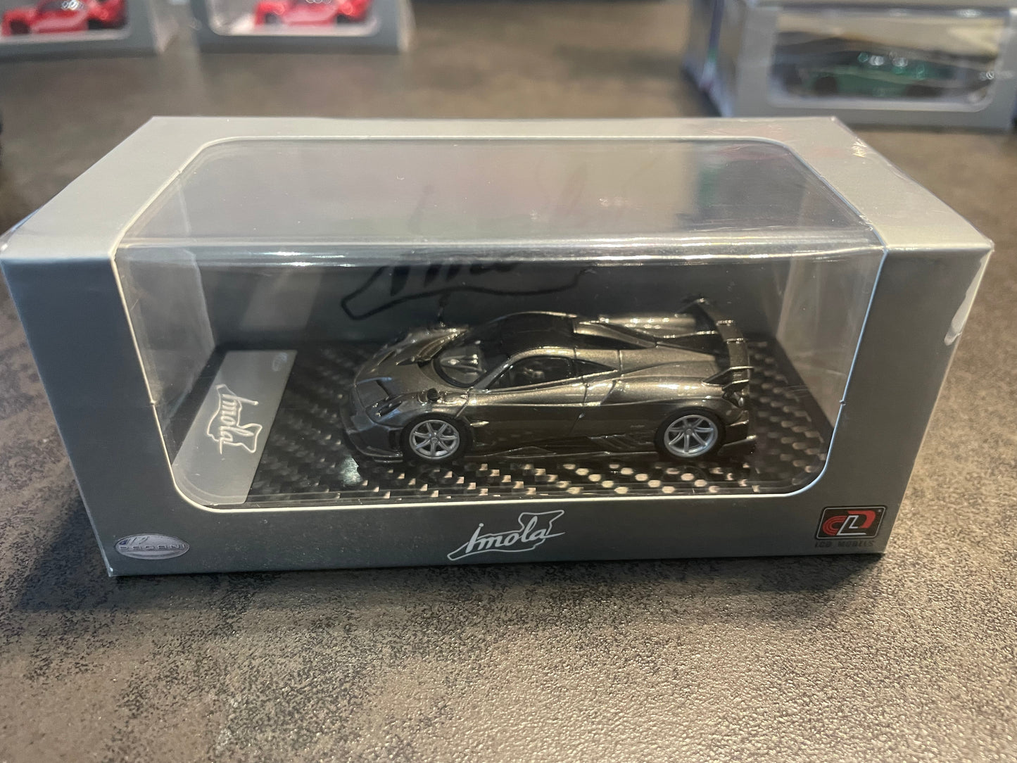 LCD - 1/64 Pagani Imola diecast model (Pagani genuine authorized products) - metallic gray