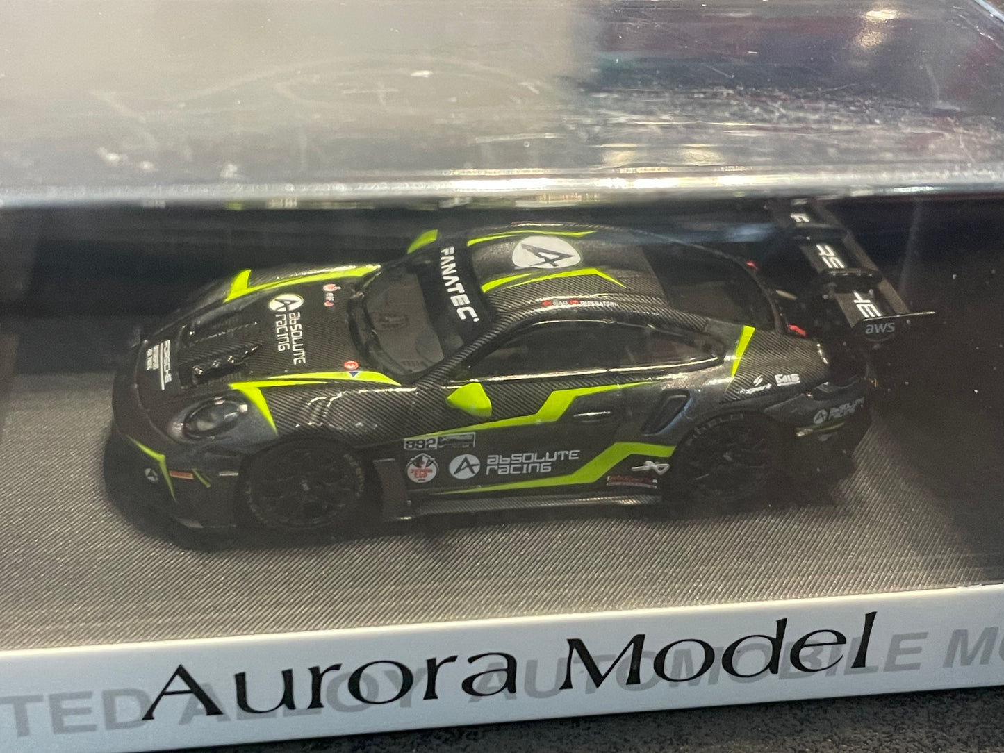 AM Aurora - 1/64 Porsche 992 GT3 RS diecast model - AbsoluteRacing livery Ordinary