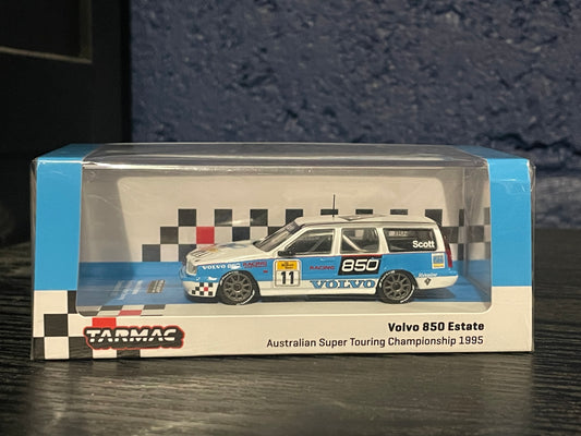 Tarmac Works - Volvo 850 Estate Australian Super Touring Championship 1995 Diecast Scale Model Car - T64-039-95ASTC11